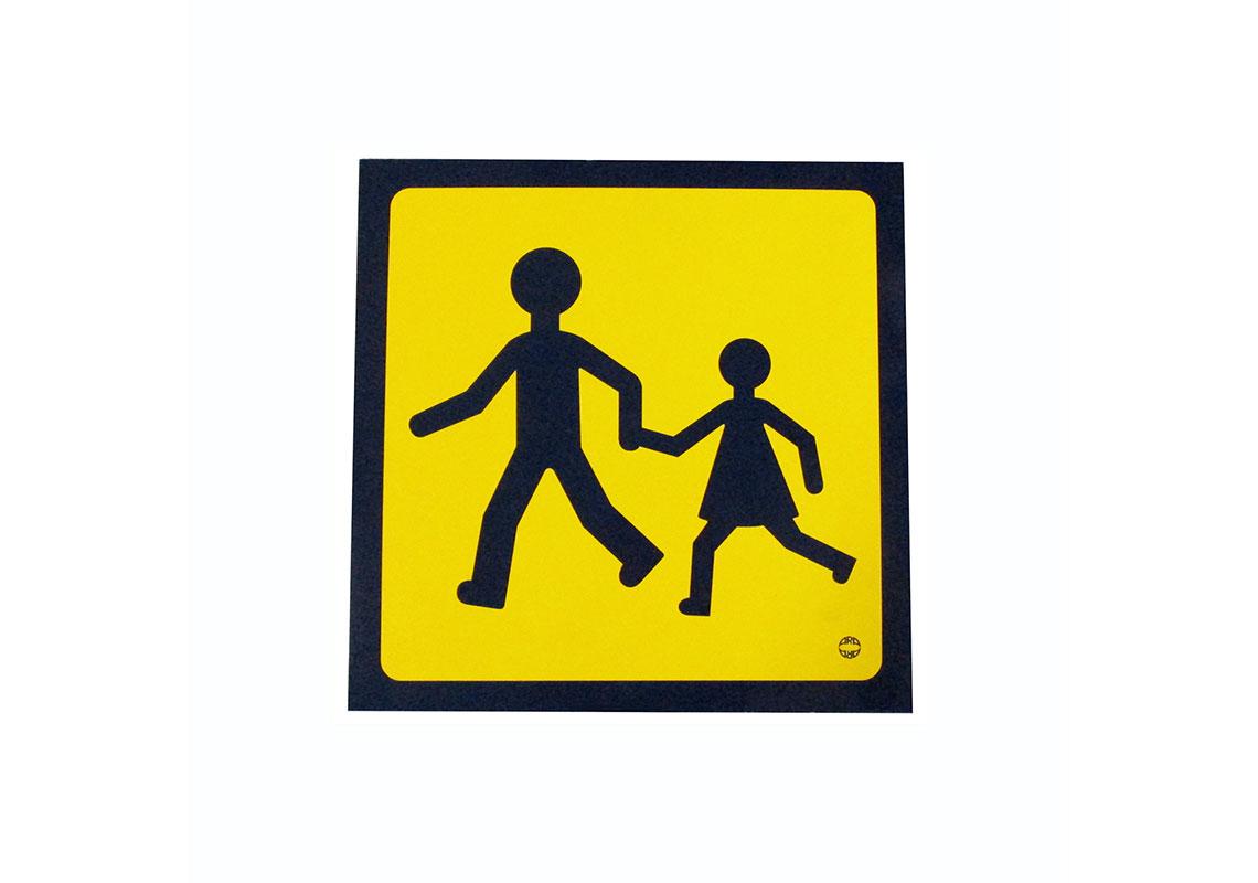 PANNELLO PER TRASPORTO BAMBINI IN ALLUMINIO 250X250